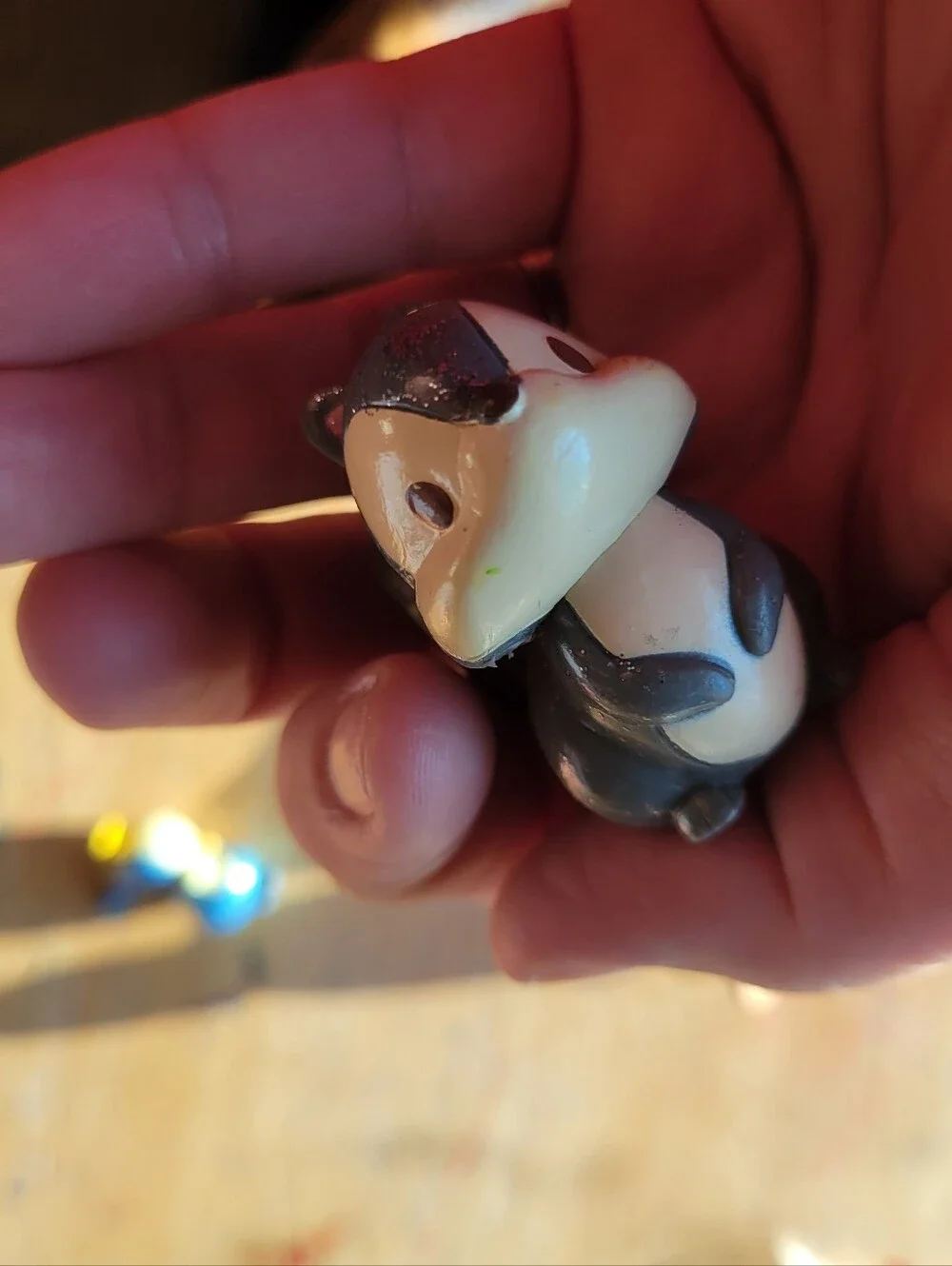 Disney Animators Glitter Mini Figures Lot Of 3 Various Sizes, (Snow White)